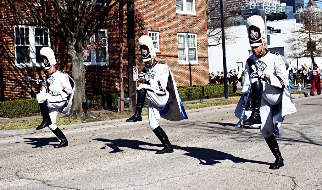 Texas Southern University Ocean of Soul Marching Band Drum Majors